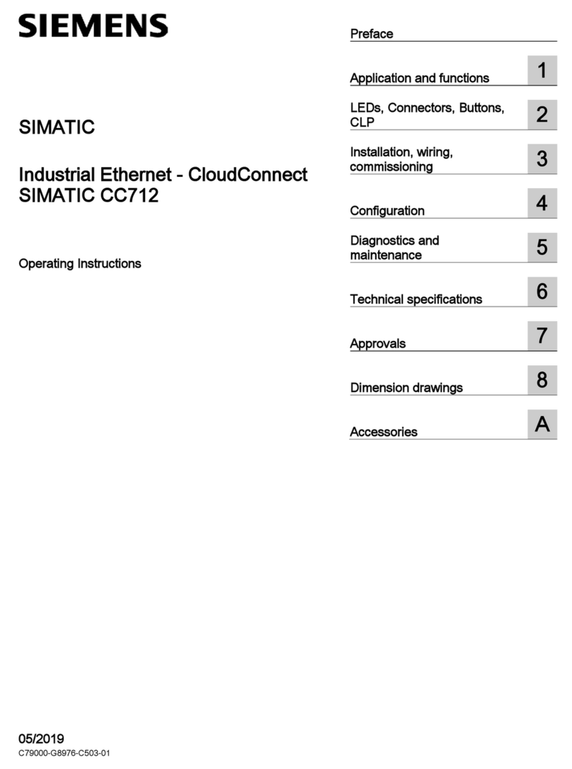 Siemens SIMATIC CC712 User manual
