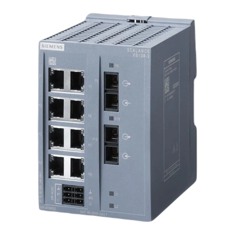 Siemens SCALANCE XB108-2 User manual