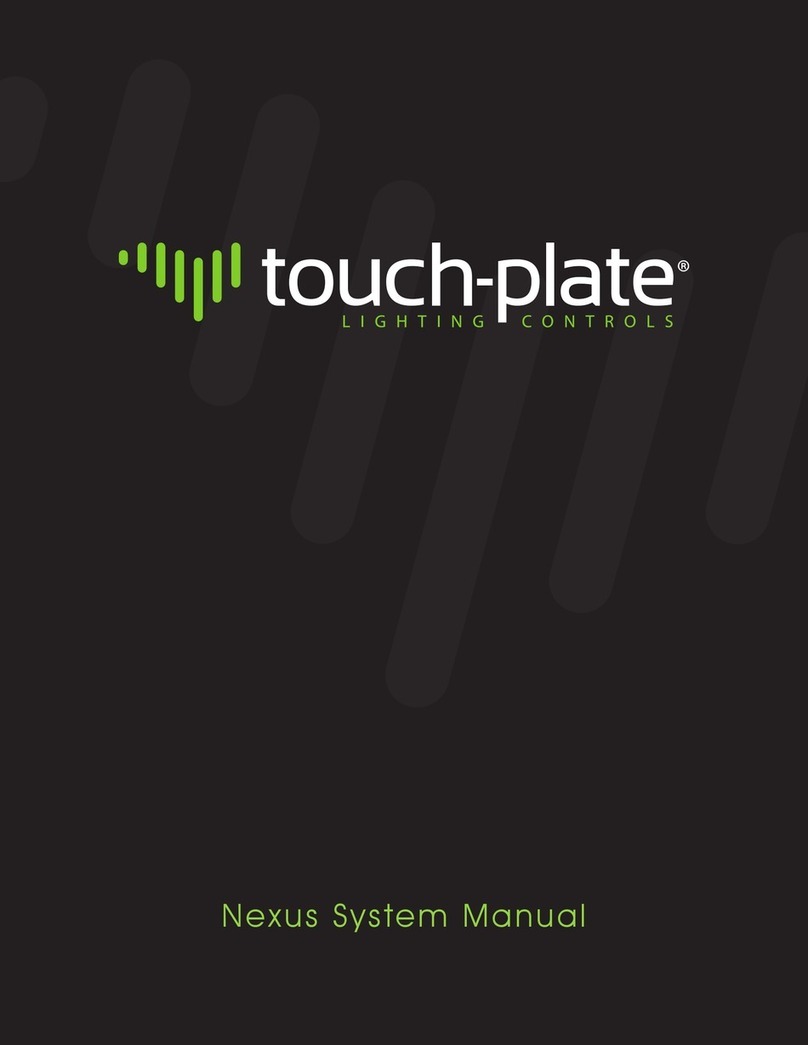 Touch-plate Nexus NEX-MB-XX System manual