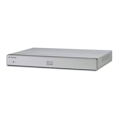 Cisco 1000 ISR Series Guide Cisco 1000 ISR Series Guide