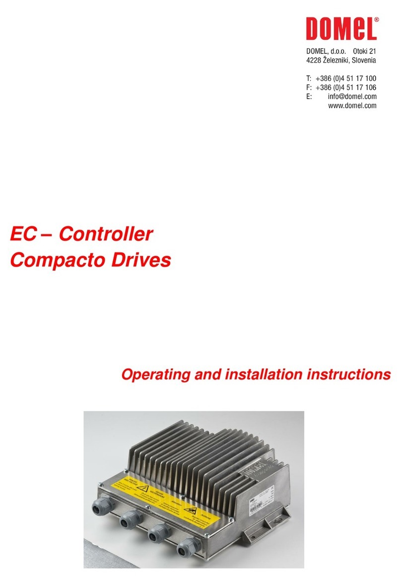 Domel Compacto Operating and installation instructions