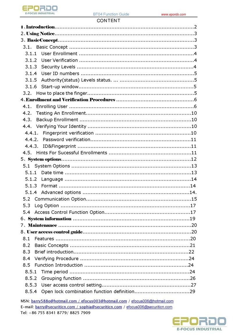 Epordo BT04 Function guide