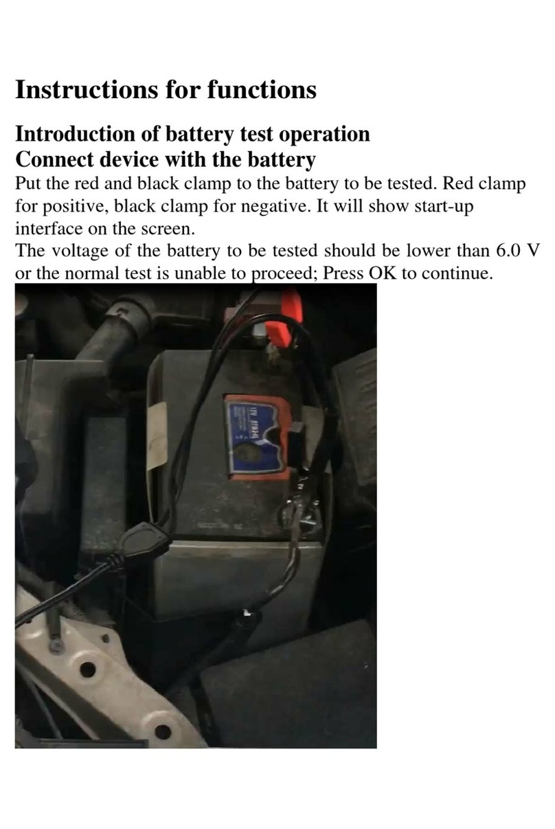 Obdstar BT06 Parts list manual