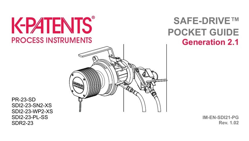 K-Patents SAFE-DRIVE PR-23-SD User manual