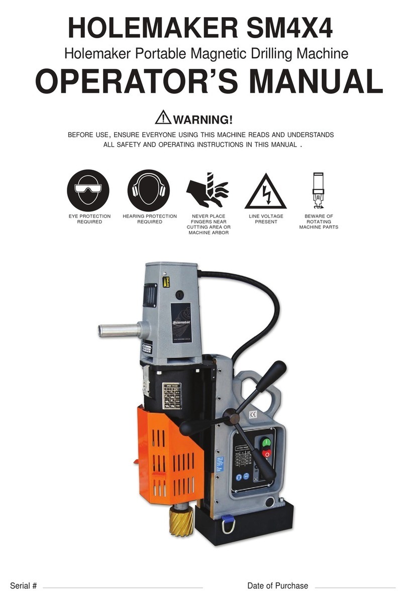 HOLEMAKER SM4X4 User manual