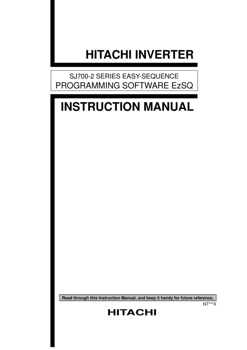 Hitachi SJ700-2 Series instruction manual