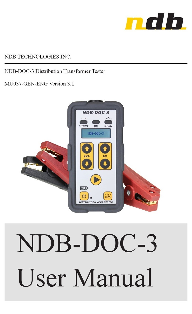NDB Technologies NDB-DOC-3 user manual NDB Technologies NDB-DOC-3 user manual