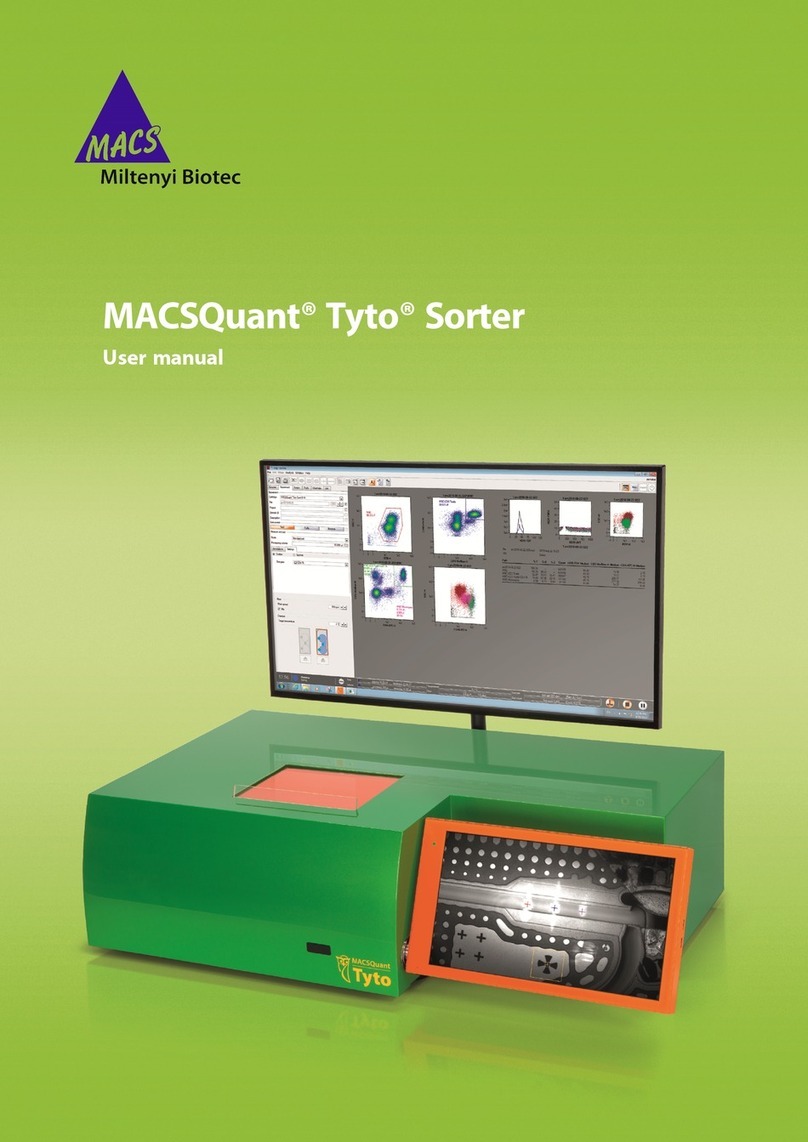 Miltenyi Biotec MACSQuant Tyto Sorter User manual