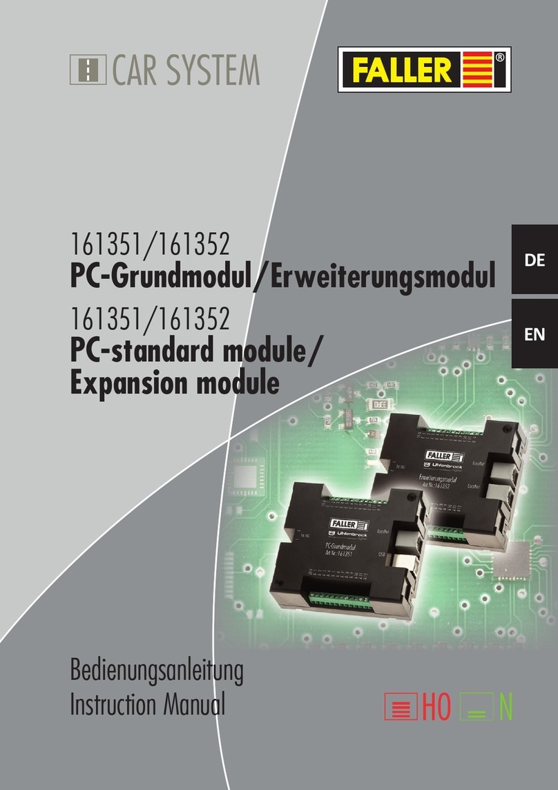 Faller 161352 instruction manual Faller 161352 instruction manual