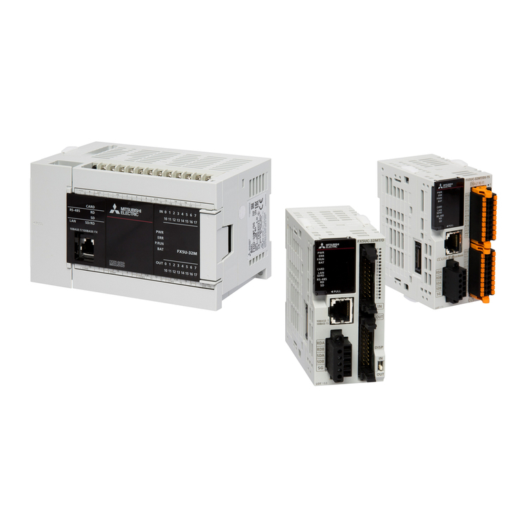 Mitsubishi Electric MELSEC iQ-F Series User manual
