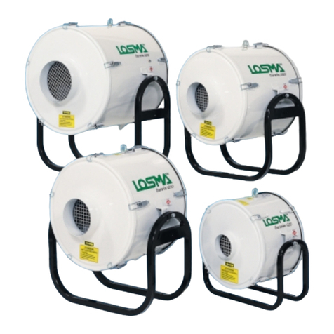 Losma Darwin 600 Series instruction manual