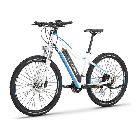 Ecobike S3 User manual