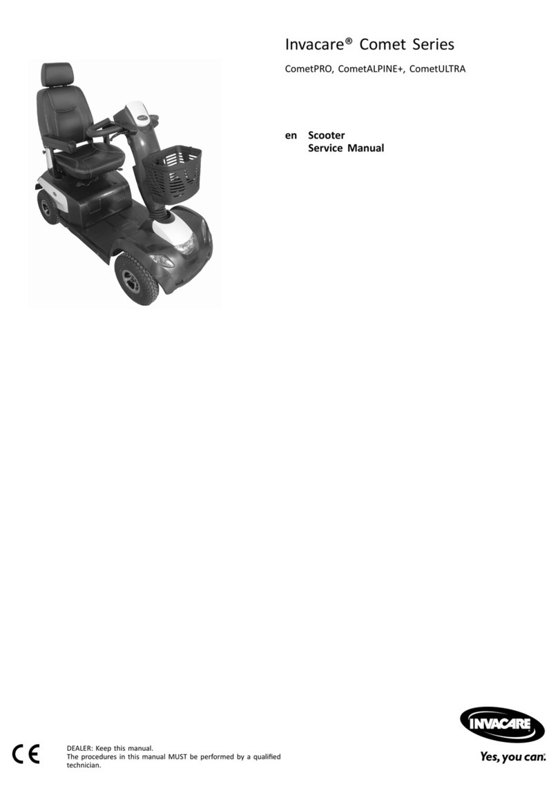 Invacare CometALPINE+ User manual
