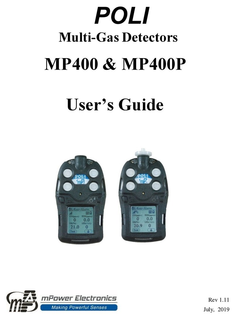mPower Electronics POLI MP400 User manual
