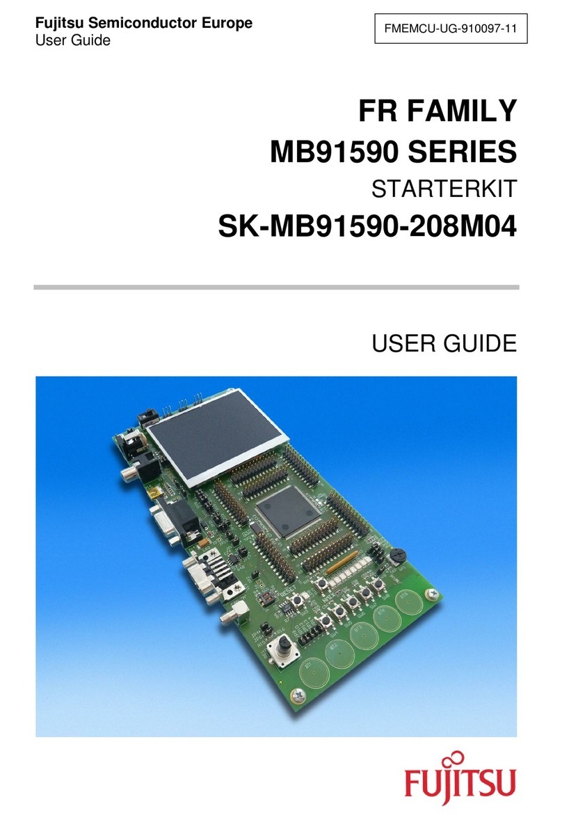 Fujitsu SK-MB91590-208M04 User manual
