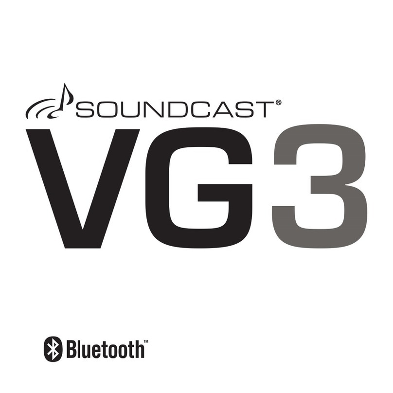 Soundcast VG3 user manual