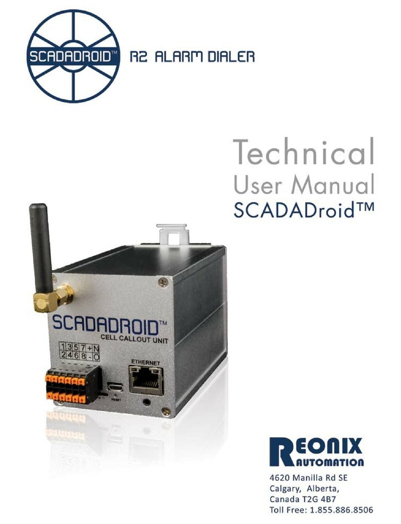 Reonix Automation SCADADroid R2 User manual