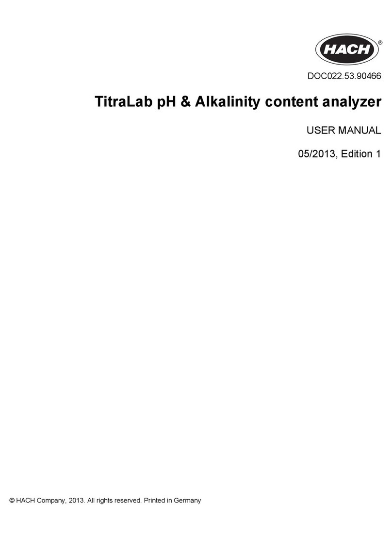Hach TitraLab user manual Hach TitraLab user manual