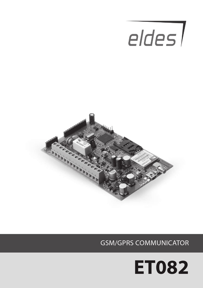 Eldes ET082 User manual