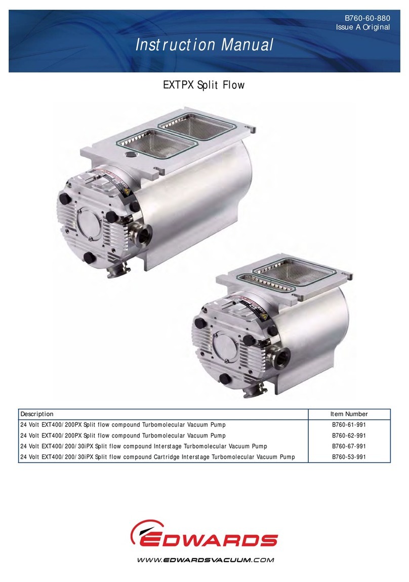 Edwards EXTPX Series instruction manual