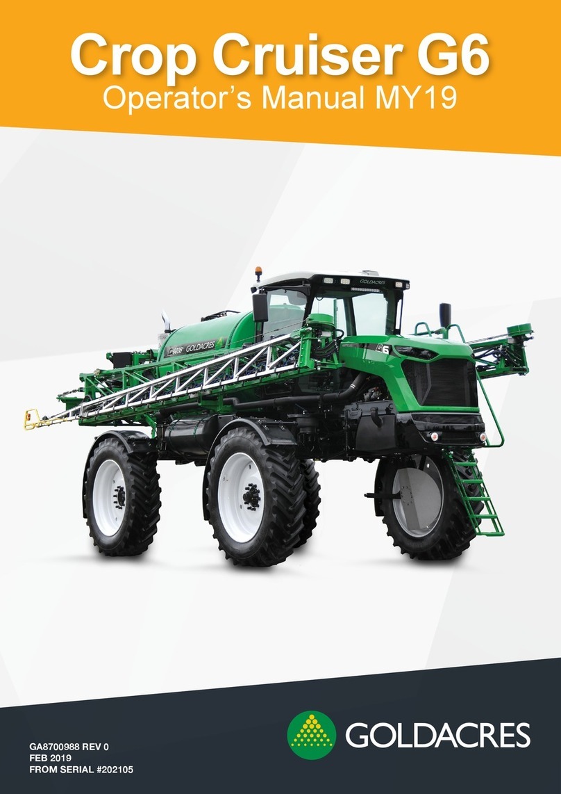 Goldacres Crop Cruiser G6 Operator's manual