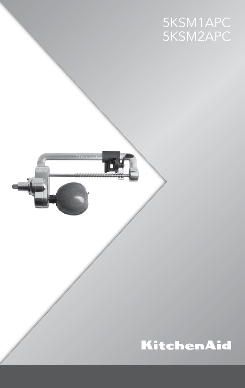 KitchenAid 5KSM1APC instructions KitchenAid 5KSM1APC instructions