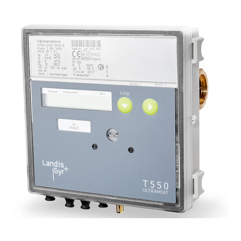 Landis+Gyr UH50 Series installation instructions
