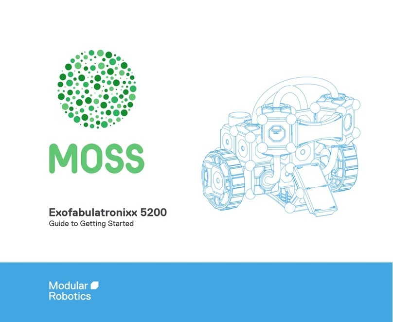 Modular Robotics MOSS Exofabulatronixx 5200 Guide to  getting started