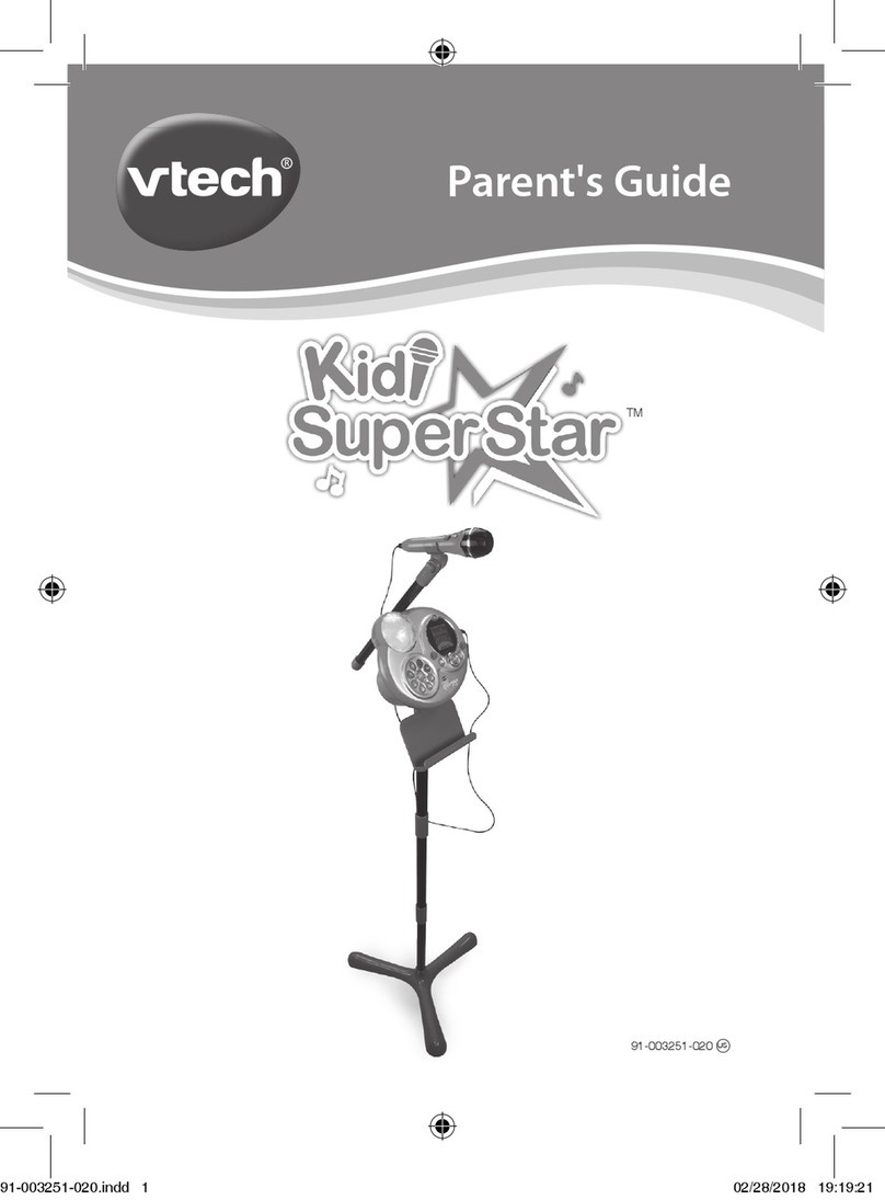 V-tech Kidi Super Star Parents' guide