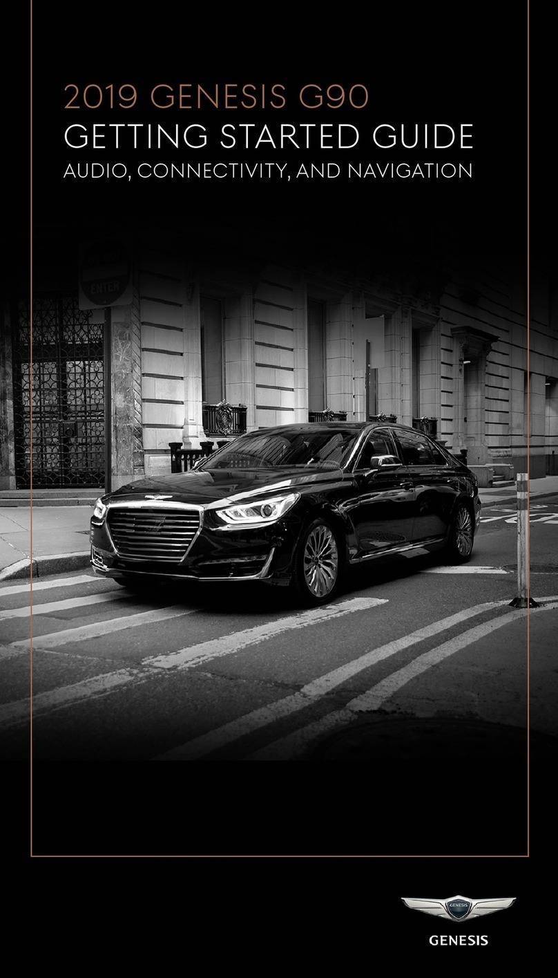 Genesis G90 2019 User manual Genesis G90 2019 User manual