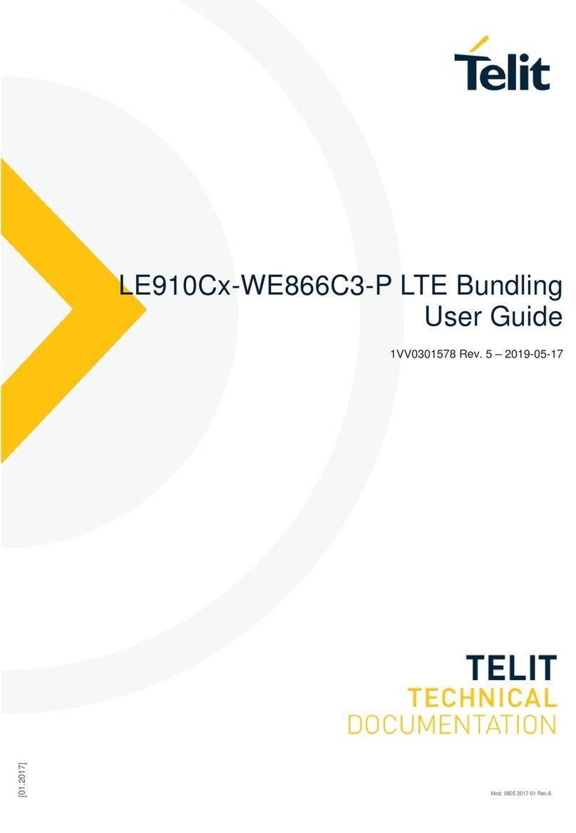 Telit Wireless Solutions LE910C series User manual