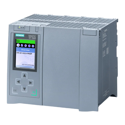 Siemens Simatic S7-1500 User manual