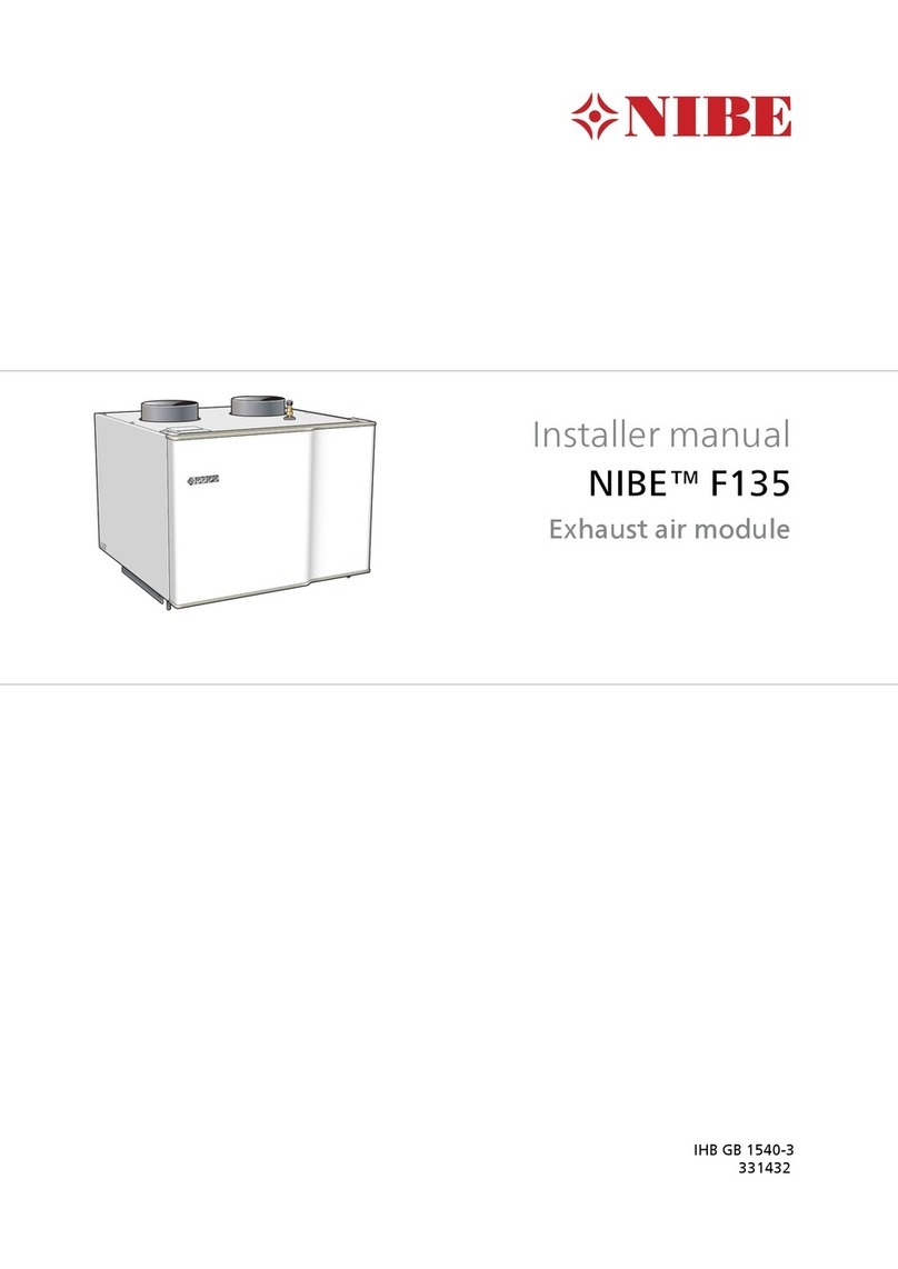 Nibe F135 Installer manual