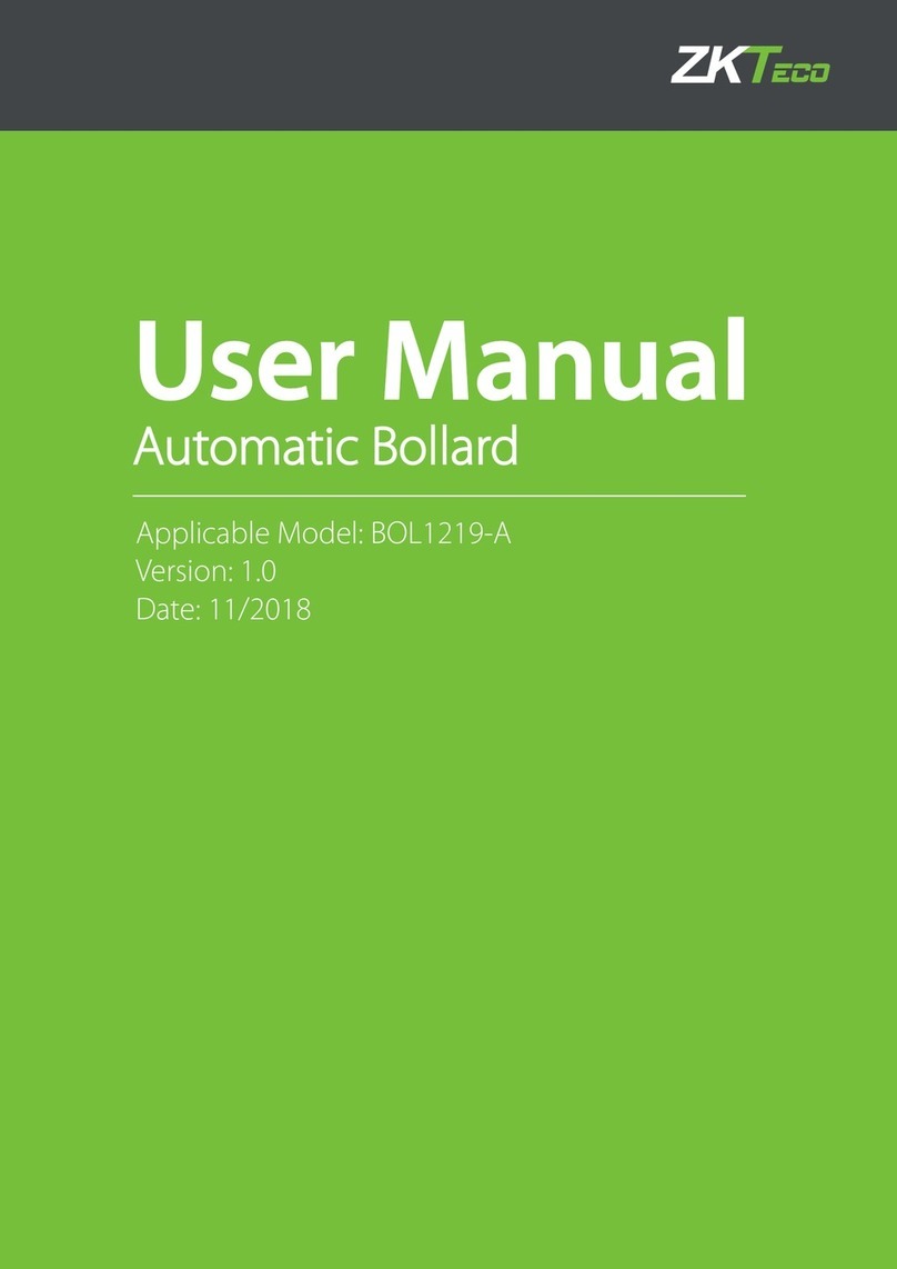 ZKTeco BOL1219-A user manual