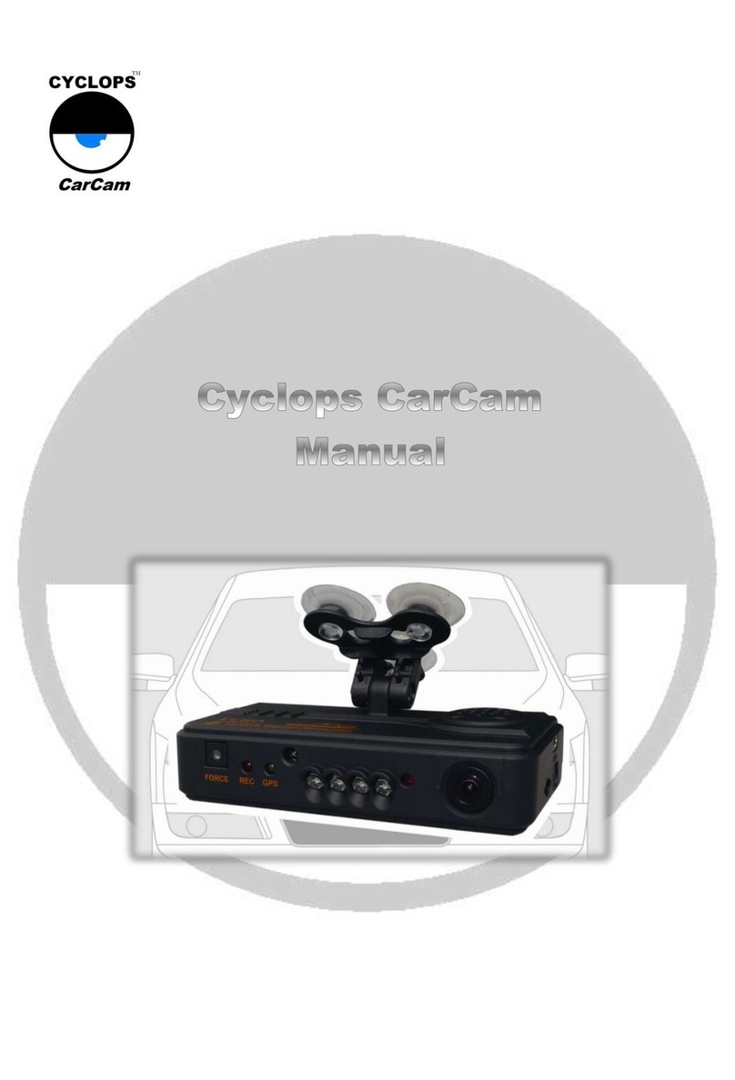 CYCLOPS CarCam User manual