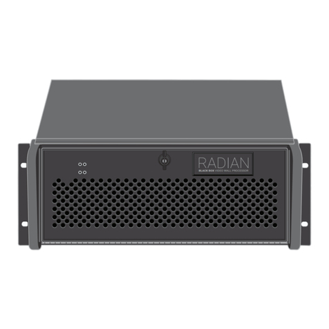 Black Box Radian Flex VWP-1182 Series User manual