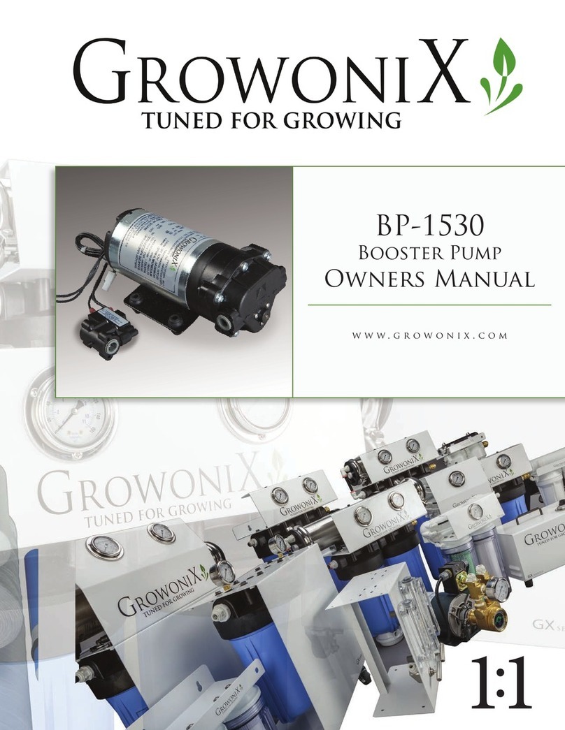 Growonix BP-1530 owner's manual