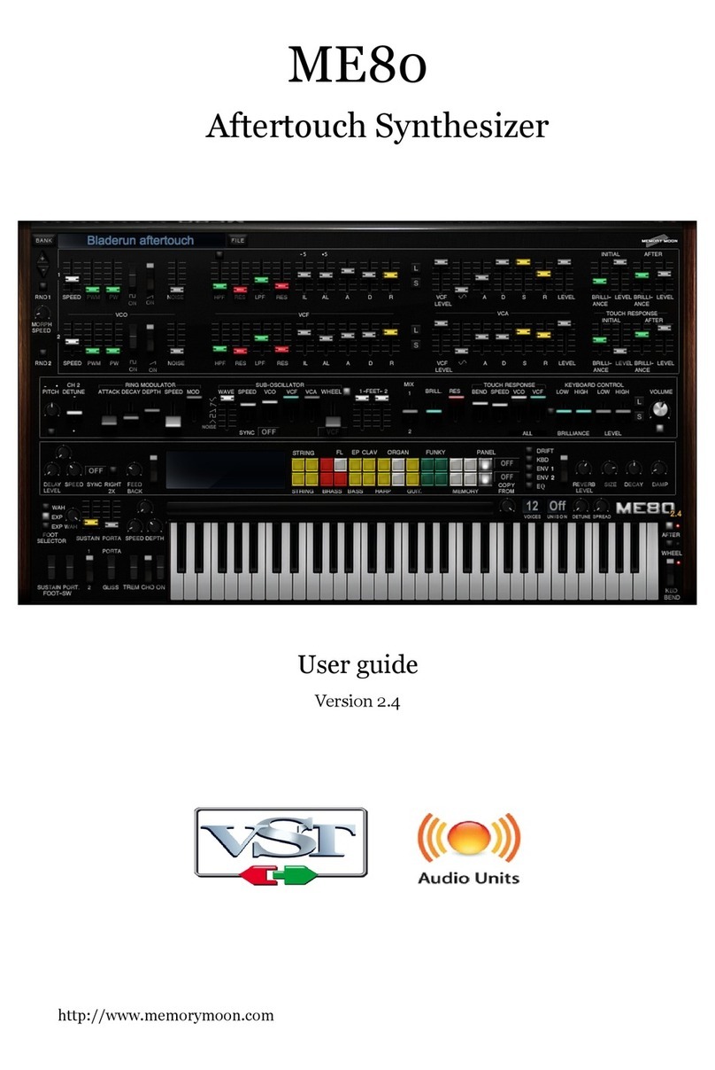 memory moon ME80 user guide