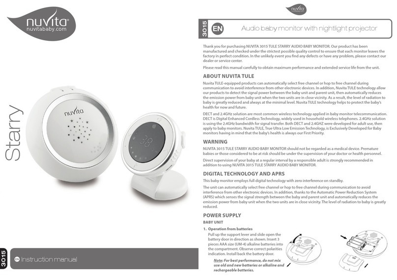 nuVita 3015 Starry instruction manual