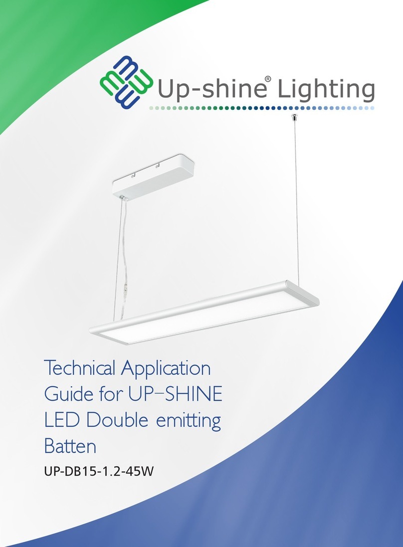Up-shine Lighting UP-DB15-1.2-45W Technical application guide Up-shine Lighting UP-DB15-1.2-45W Technical application guide