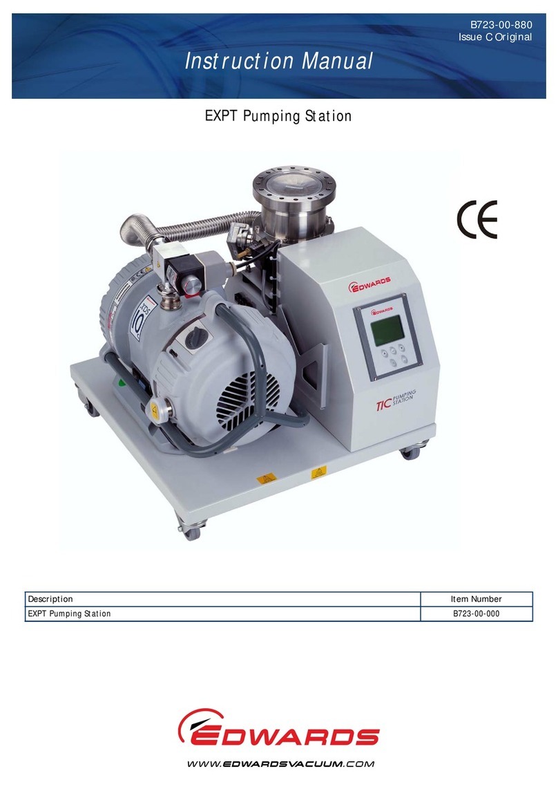 Edwards EXPT User manual