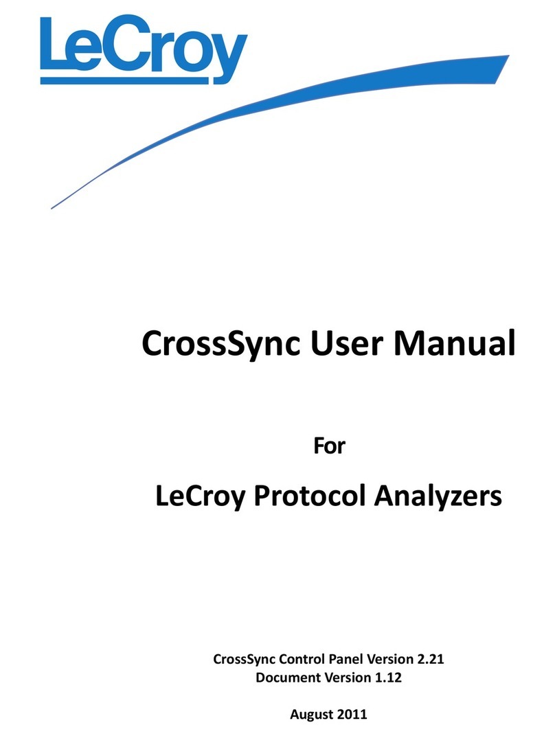 LeCroy CrossSync user manual