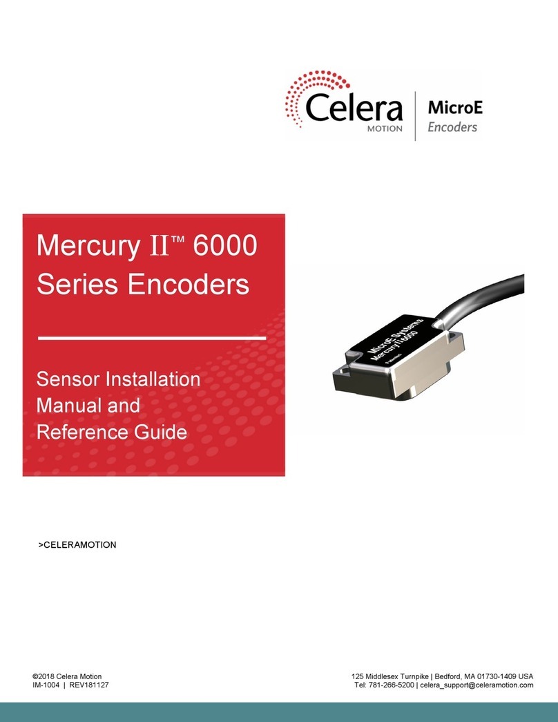 Celera Motion MicroE Mercury II MII6500 User manual