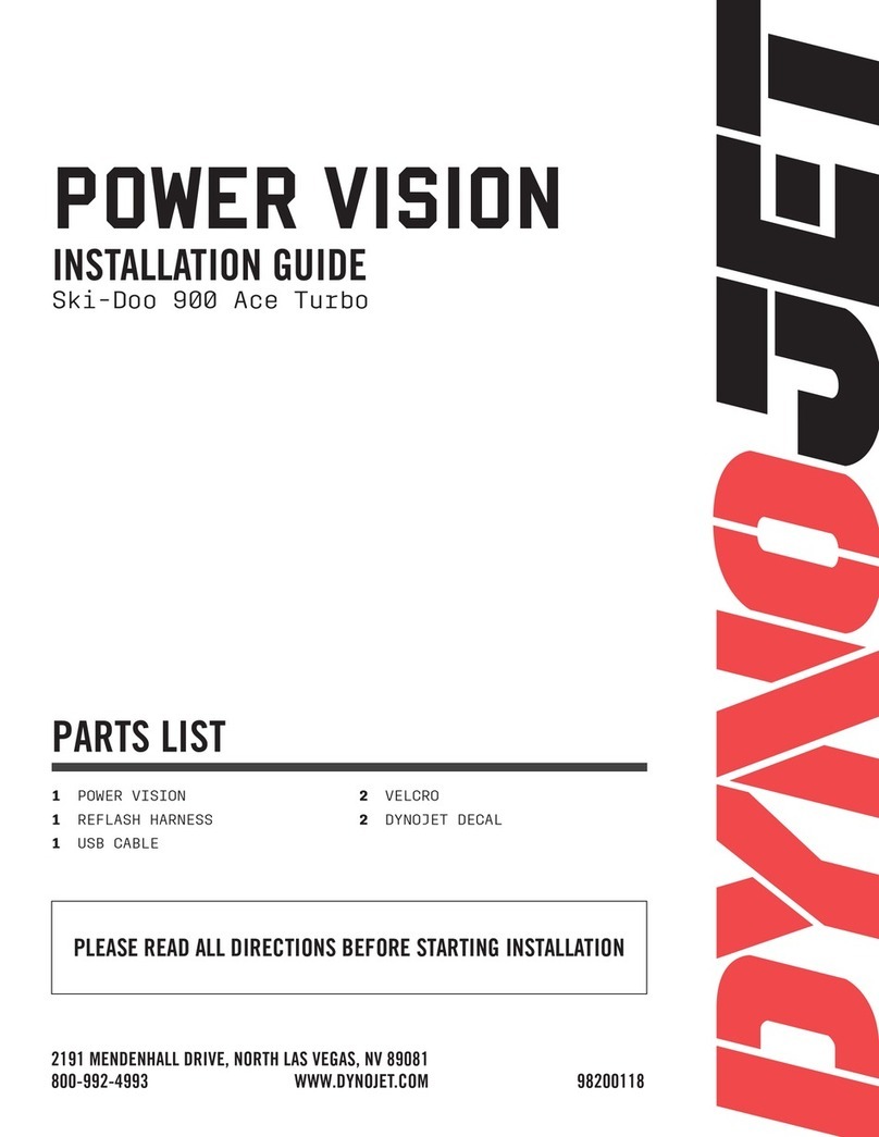 Dynojet Power Vision User manual