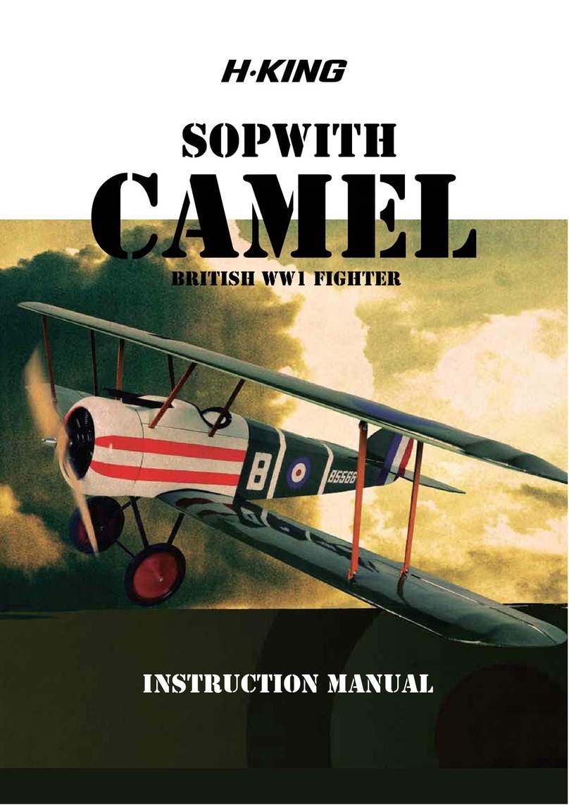 H-KING Sopwith Camel British WW1 Fighter User manual