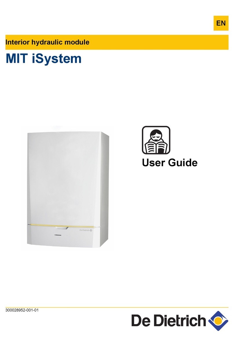 DeDietrich MIT/E iSystem user guide