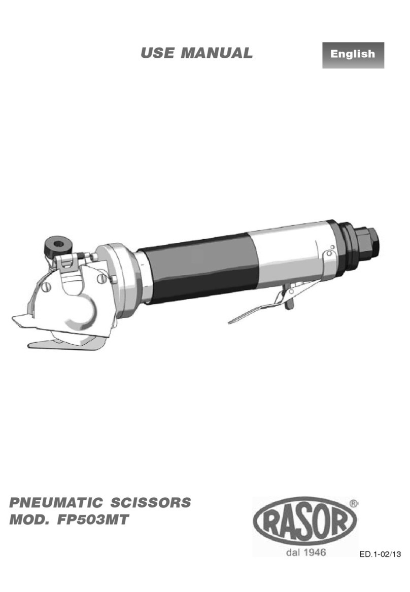 RASOR FP503MT Use manual