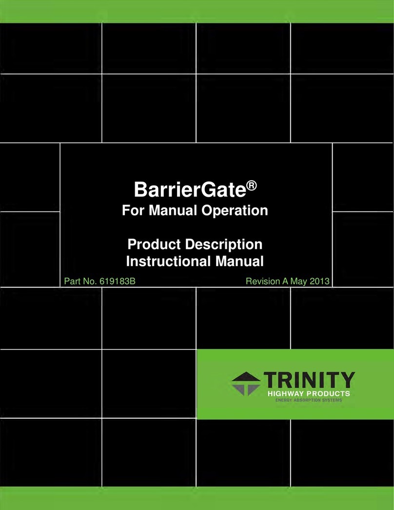 Trinity BarrierGate Series User manual