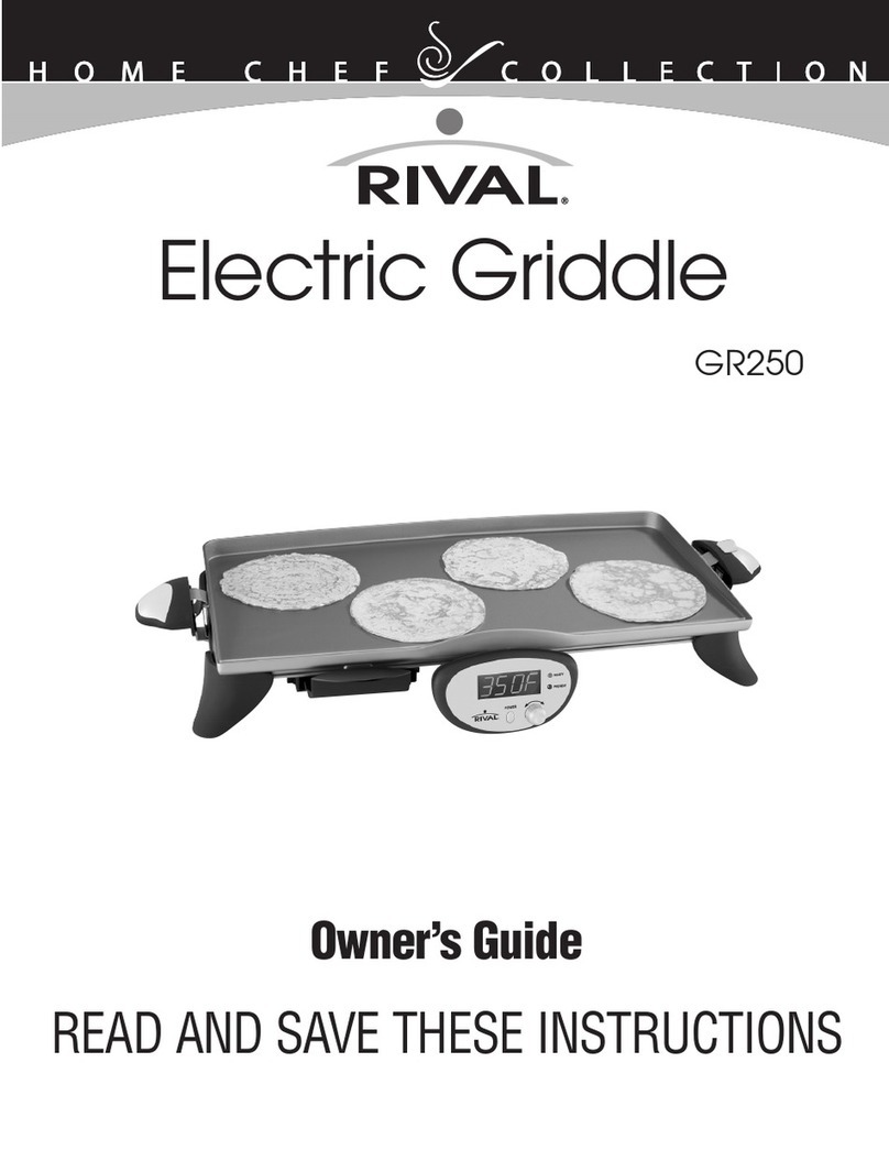 Rival GR250 owner's guide
