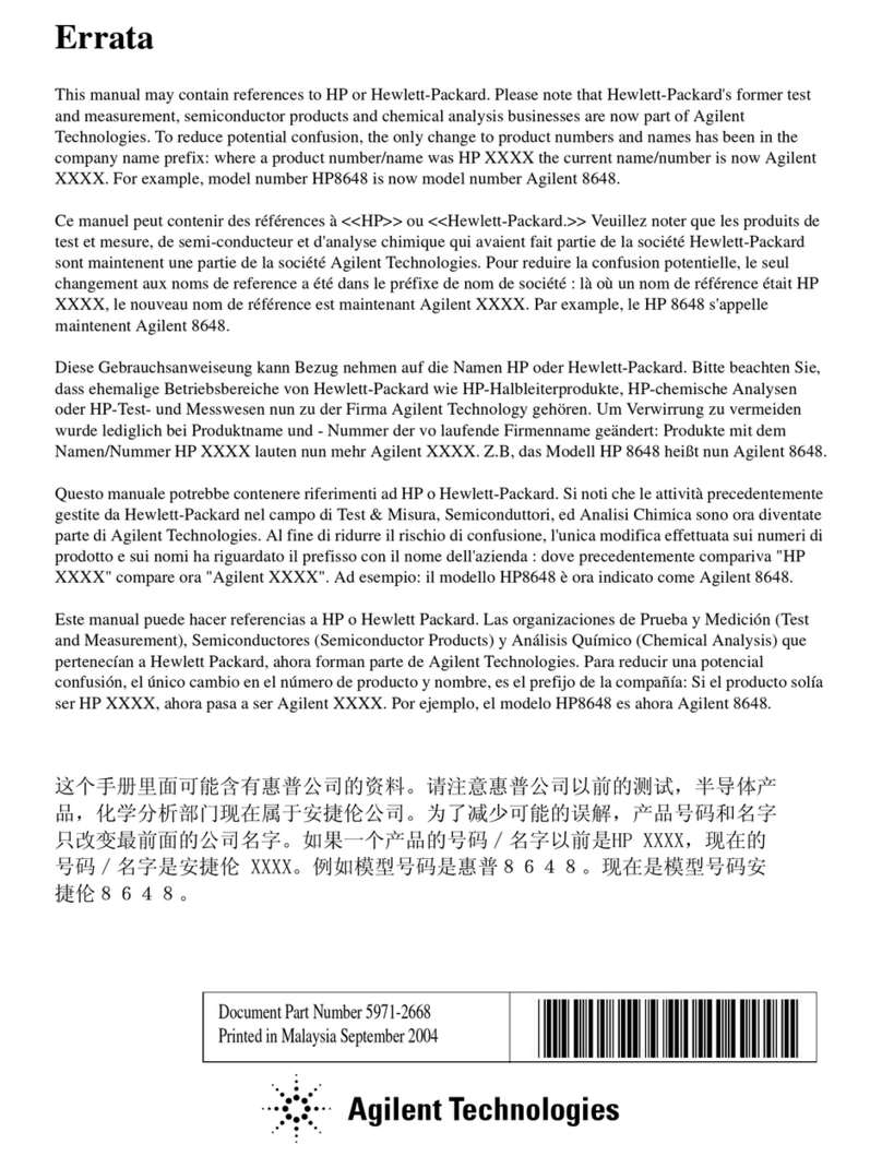 HP 432A manual